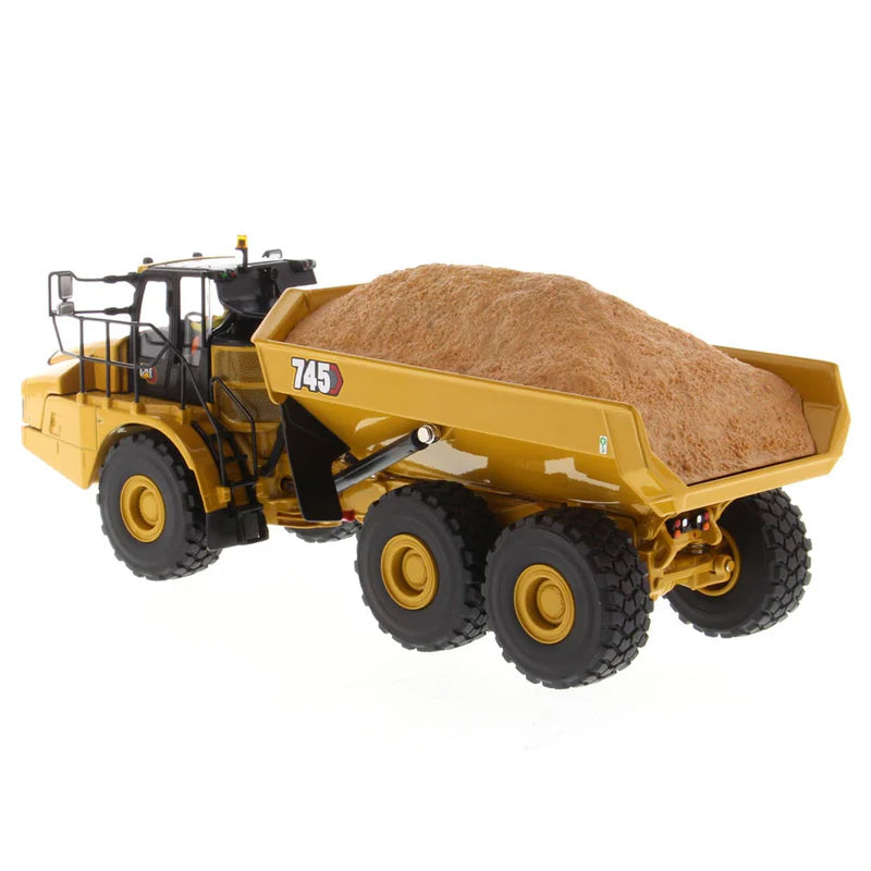 1/50 Caterpillar 745 Articulated Hauler Dump Truck, Diecast Masters High Line Series