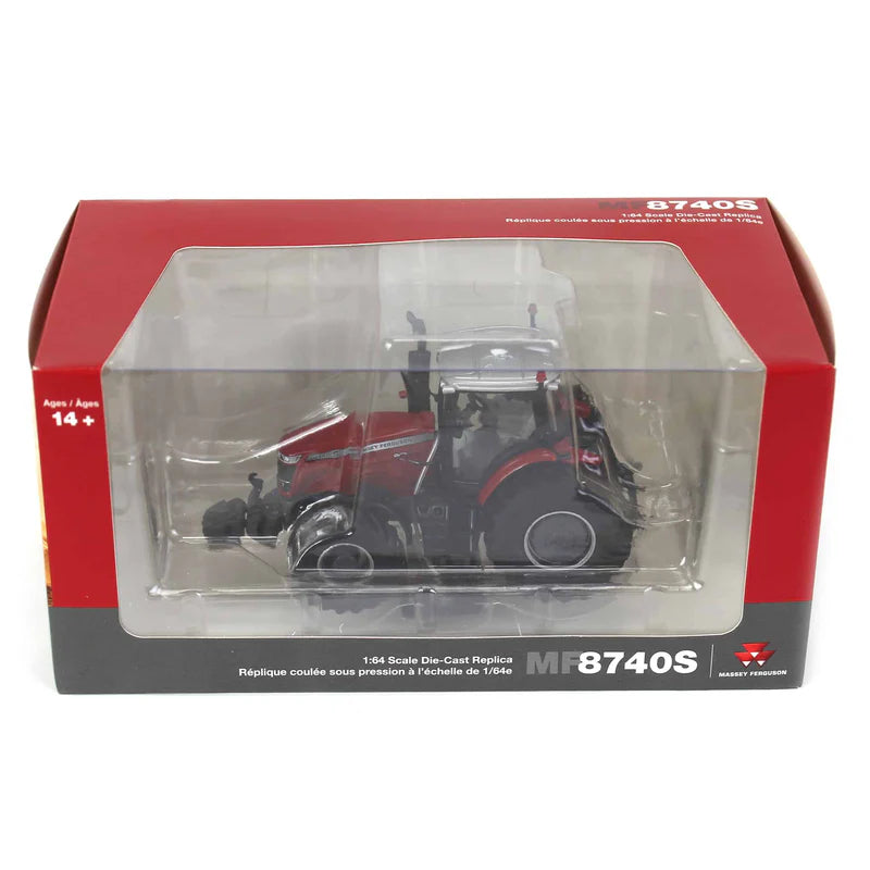 1/64 Massey Ferguson 8740S Tractor with Singles by SpecCast