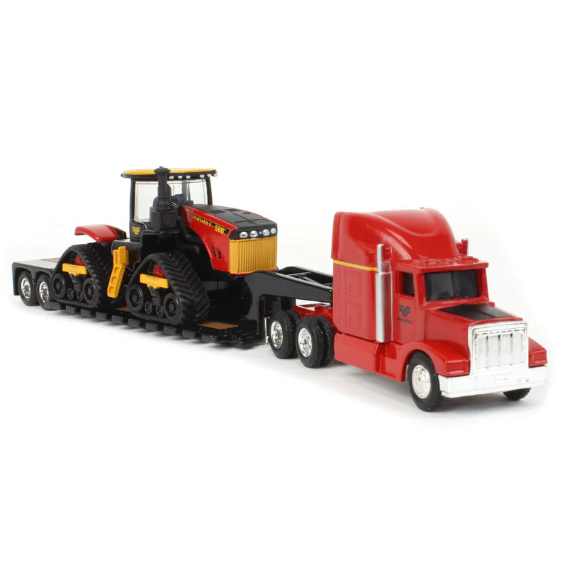 1/64 Versatile 580DT Track Tractor & Semi Truck with Lowboy Trailer, ERTL Prestige Collection
