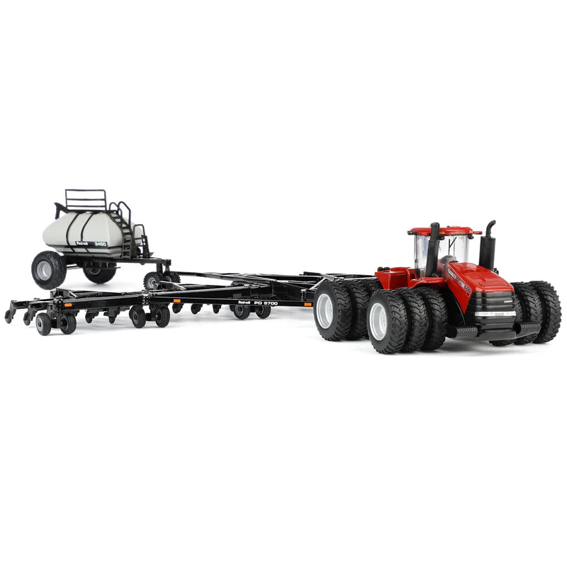 1/64 Case IH Steiger 600 HD Tractor with Flexi-Coil PD5700 Air Seeder & 3450 Cart