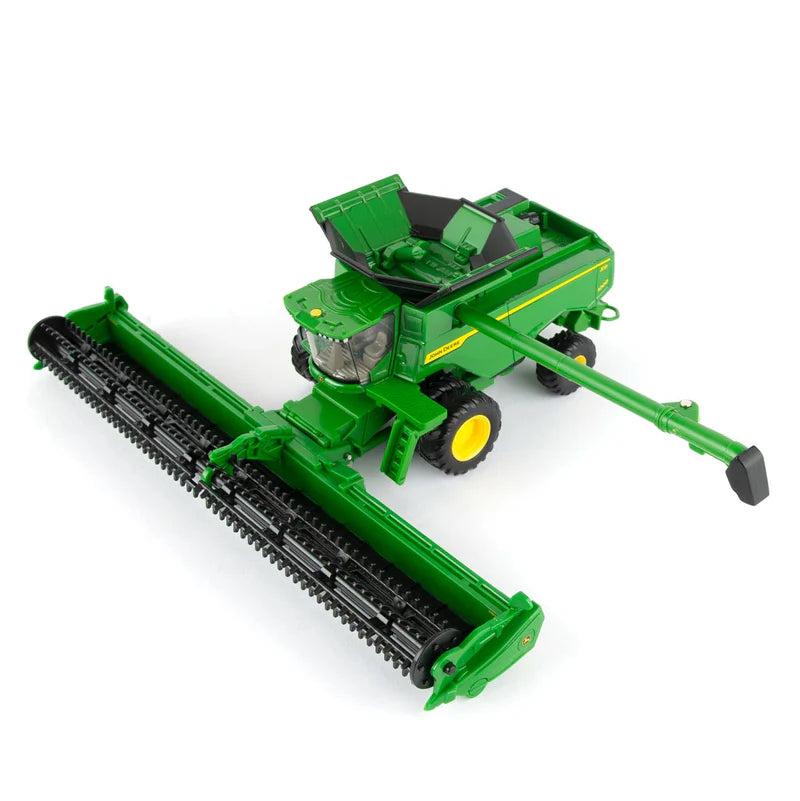1/64 John Deere X9 1000 Combine with Corn Head & Grain Head, ERTL Replica Play