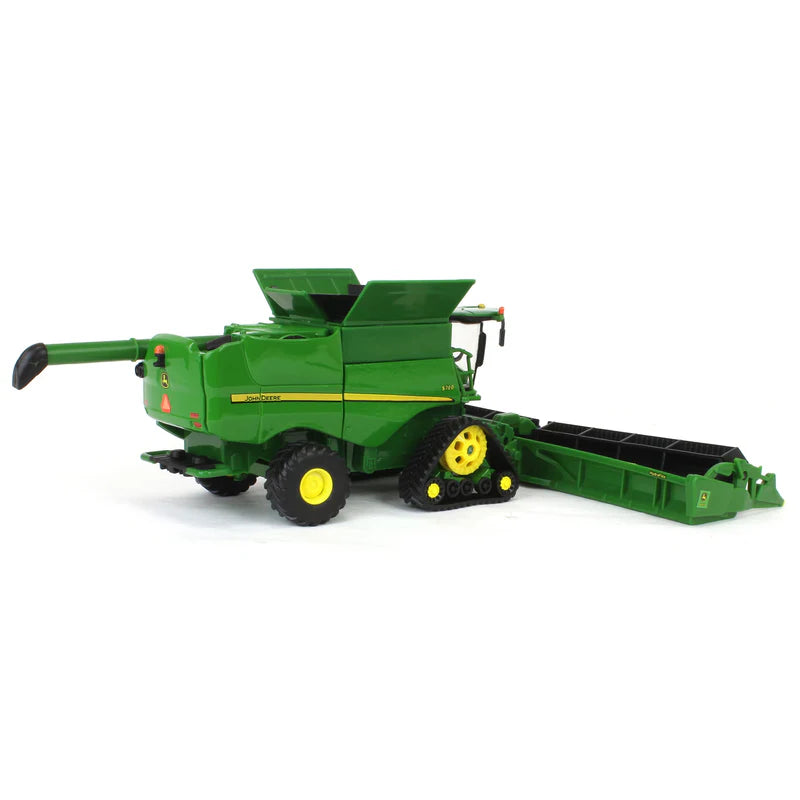 1/64 John Deere S780 Tracked Combine with Corn Head & Grain Head, ERTL Prestige Collection