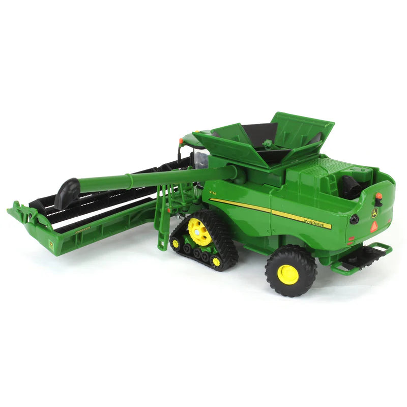 1/64 John Deere S780 Tracked Combine with Corn Head & Grain Head, ERTL Prestige Collection