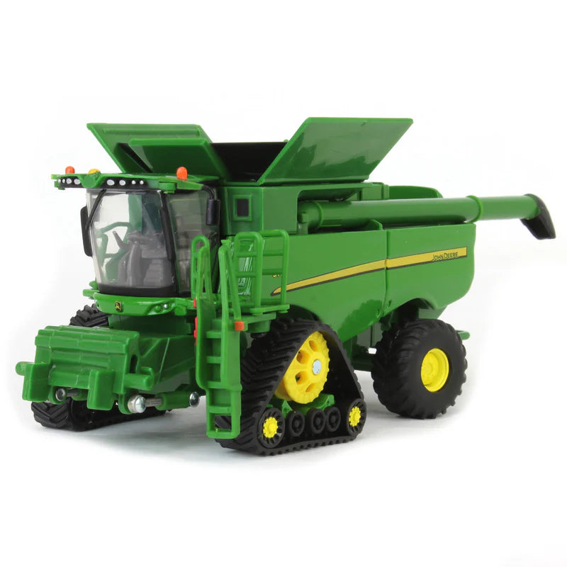 1/64 John Deere S780 Tracked Combine with Corn Head & Grain Head, ERTL Prestige Collection