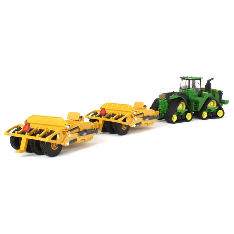 1/64 John Deere 9RX 590 Scraper Special Tractor with (2) 1812DC Scrapers by ERTL