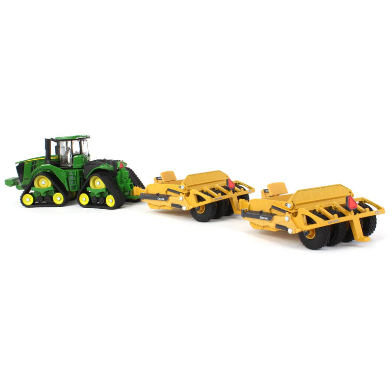 1/64 John Deere 9RX 590 Scraper Special Tractor with (2) 1812DC Scrapers by ERTL