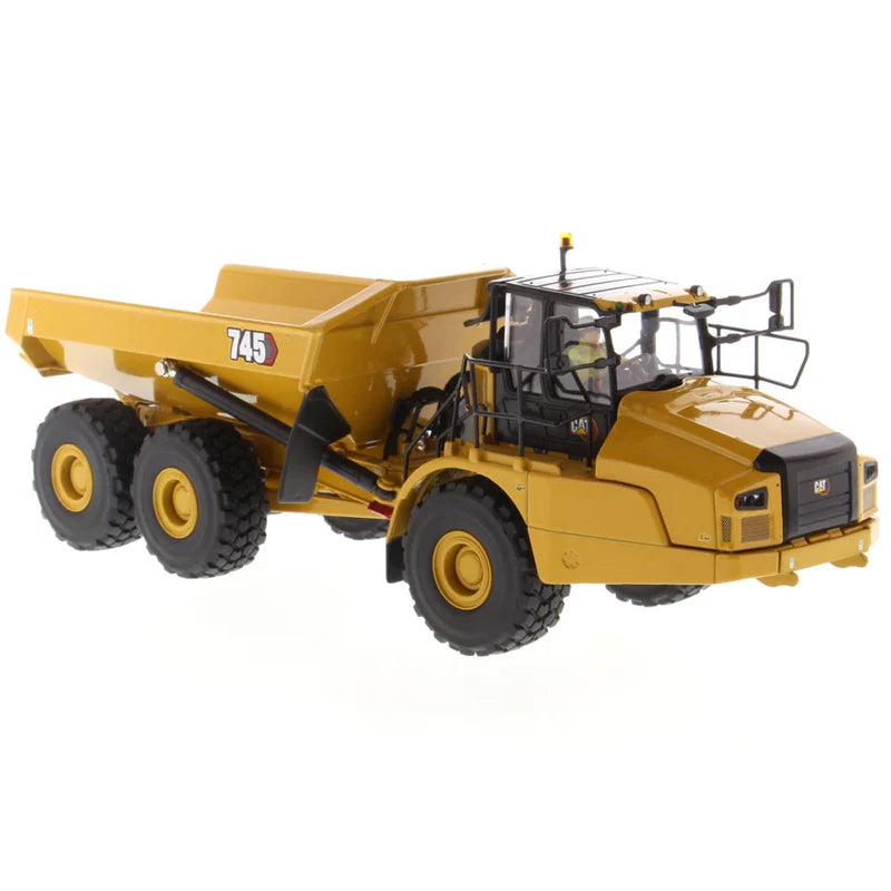 1/50 Caterpillar 745 Articulated Hauler Dump Truck, Diecast Masters High Line Series
