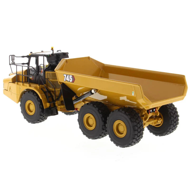 1/50 Caterpillar 745 Articulated Hauler Dump Truck, Diecast Masters High Line Series