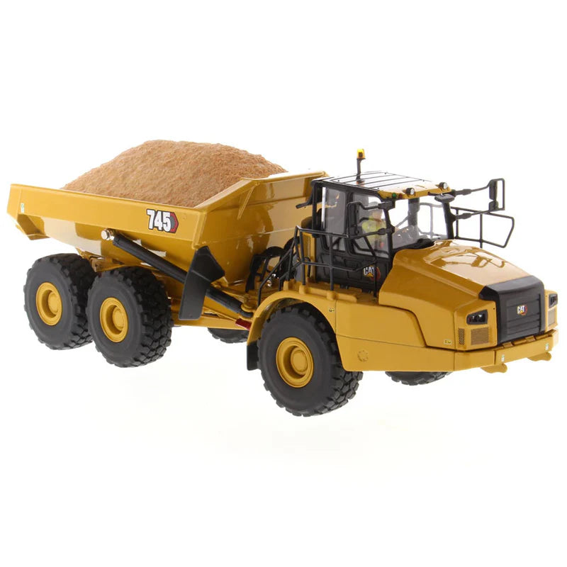 1/50 Caterpillar 745 Articulated Hauler Dump Truck, Diecast Masters High Line Series