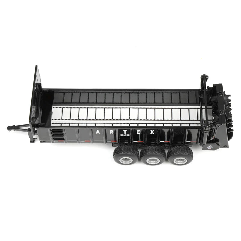 1/64 Black Artex SBX800 Manure Spreader with Triple Axle by SpecCast