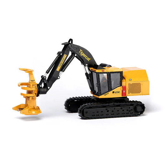 1/32 Tigercat 870C Feller Buncher with Tracks