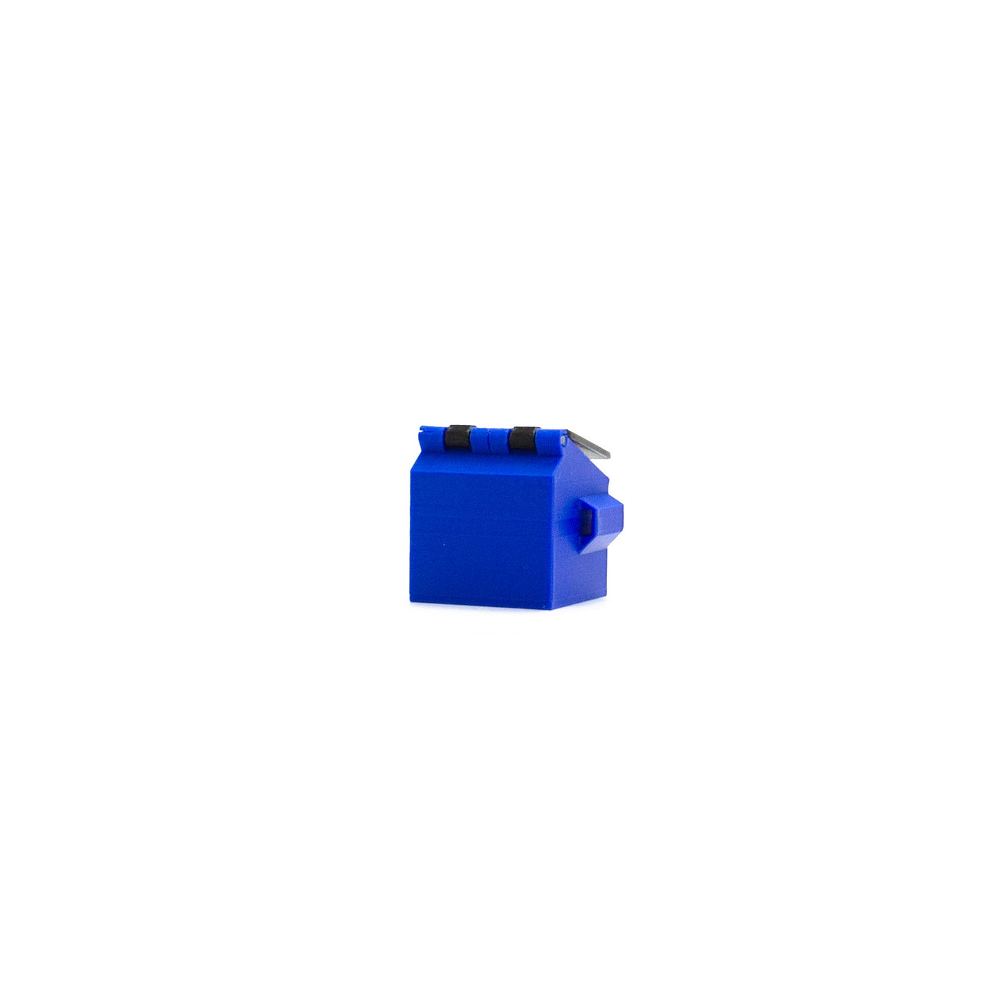 Blue Dumpster Bin