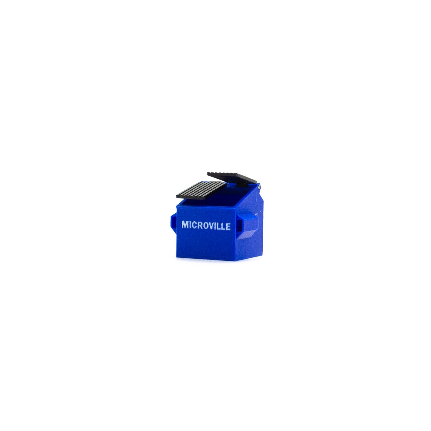 Blue Dumpster Bin