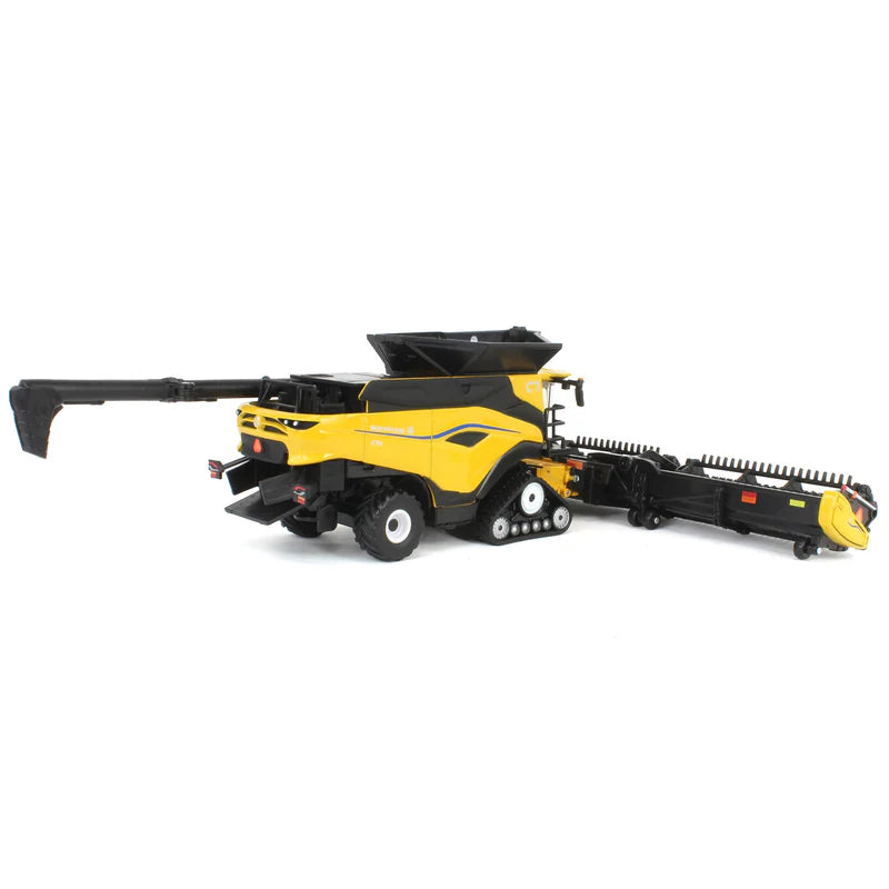 1/64 New Holland CR11 Tracked Combine with Corn Head & Draper Head by ERTL