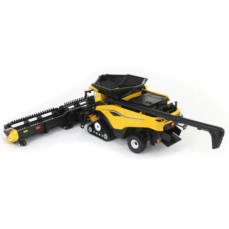 1/64 New Holland CR11 Tracked Combine with Corn Head & Draper Head by ERTL