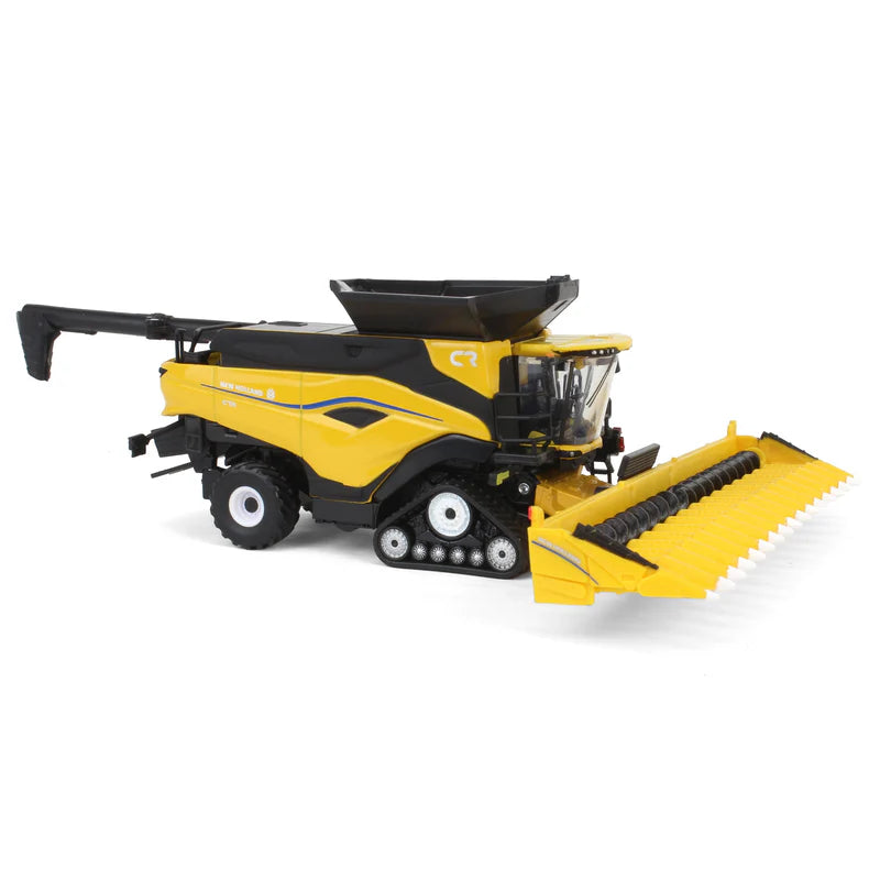 1/64 New Holland CR11 Tracked Combine with Corn Head & Draper Head by ERTL