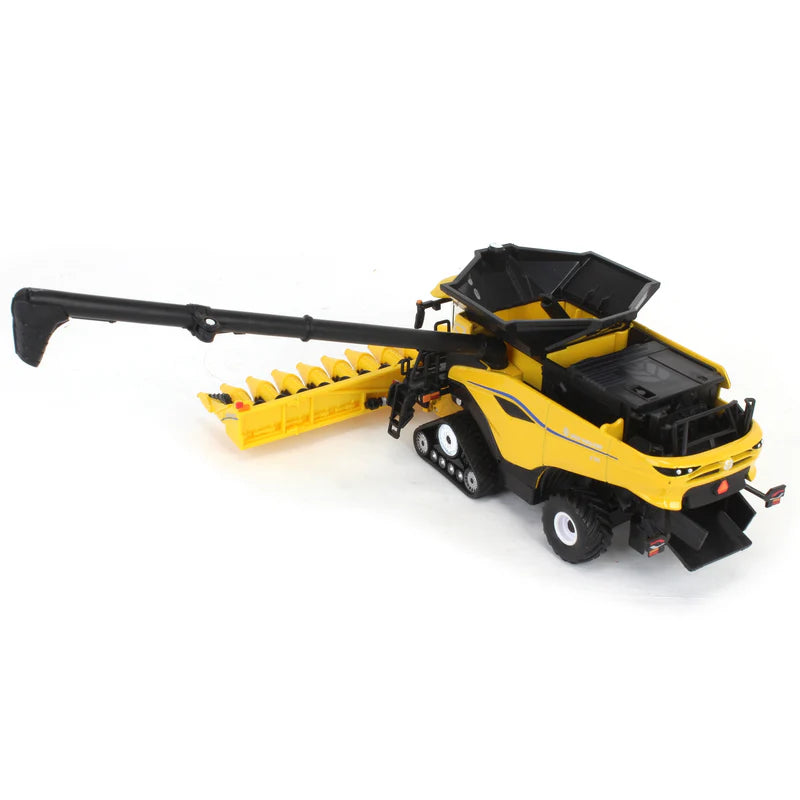 1/64 New Holland CR11 Tracked Combine with Corn Head & Draper Head by ERTL