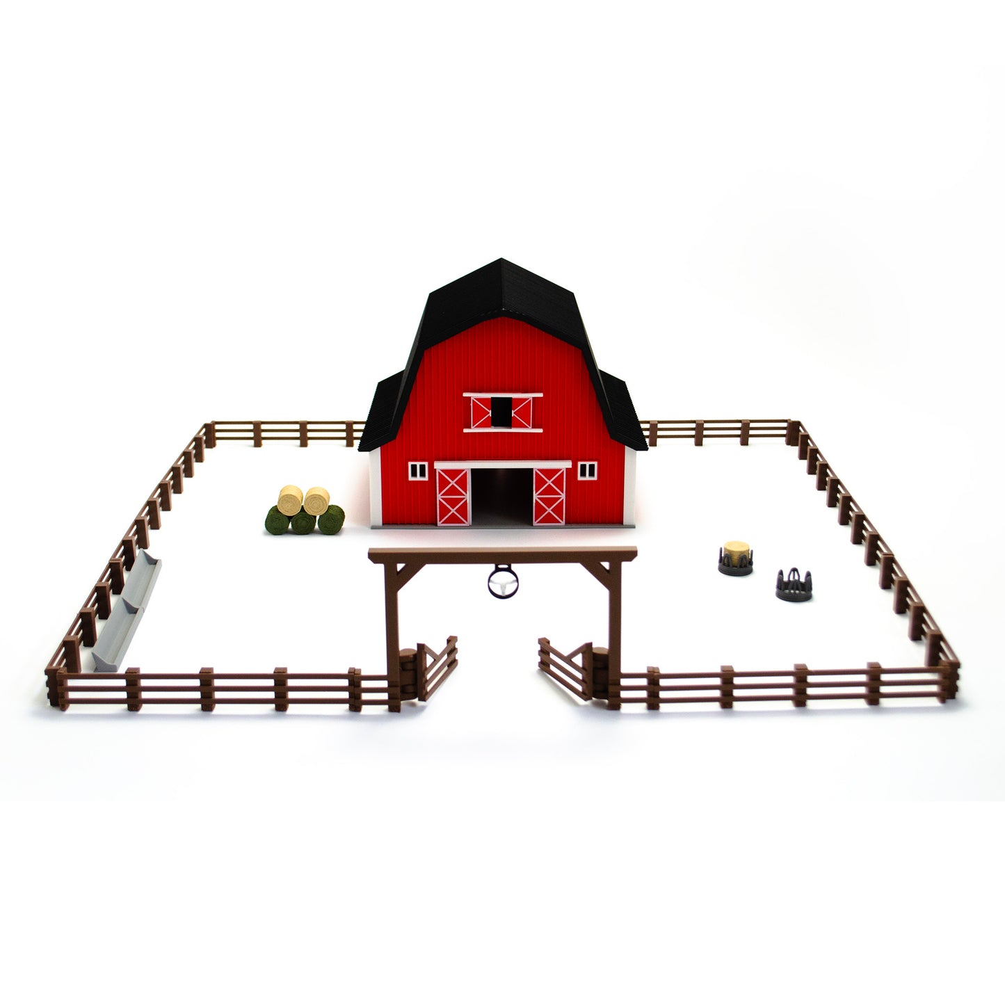 1/64 scale Barn & 25 Peice Set