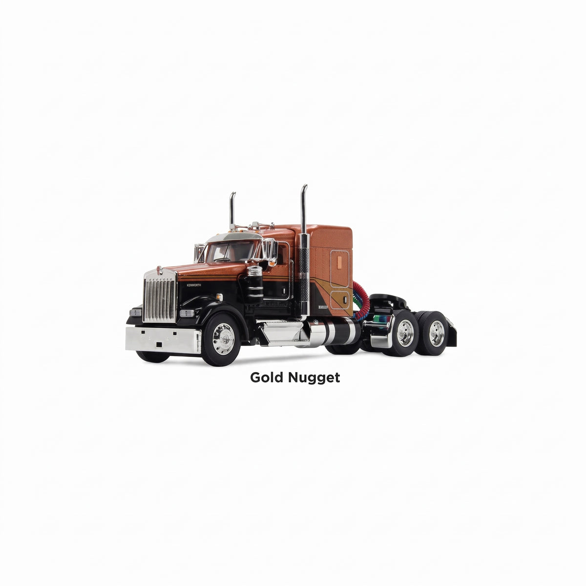 1/64 Kenworth W900L Legacy Edition – Gold Nugget – DCP by First Gear