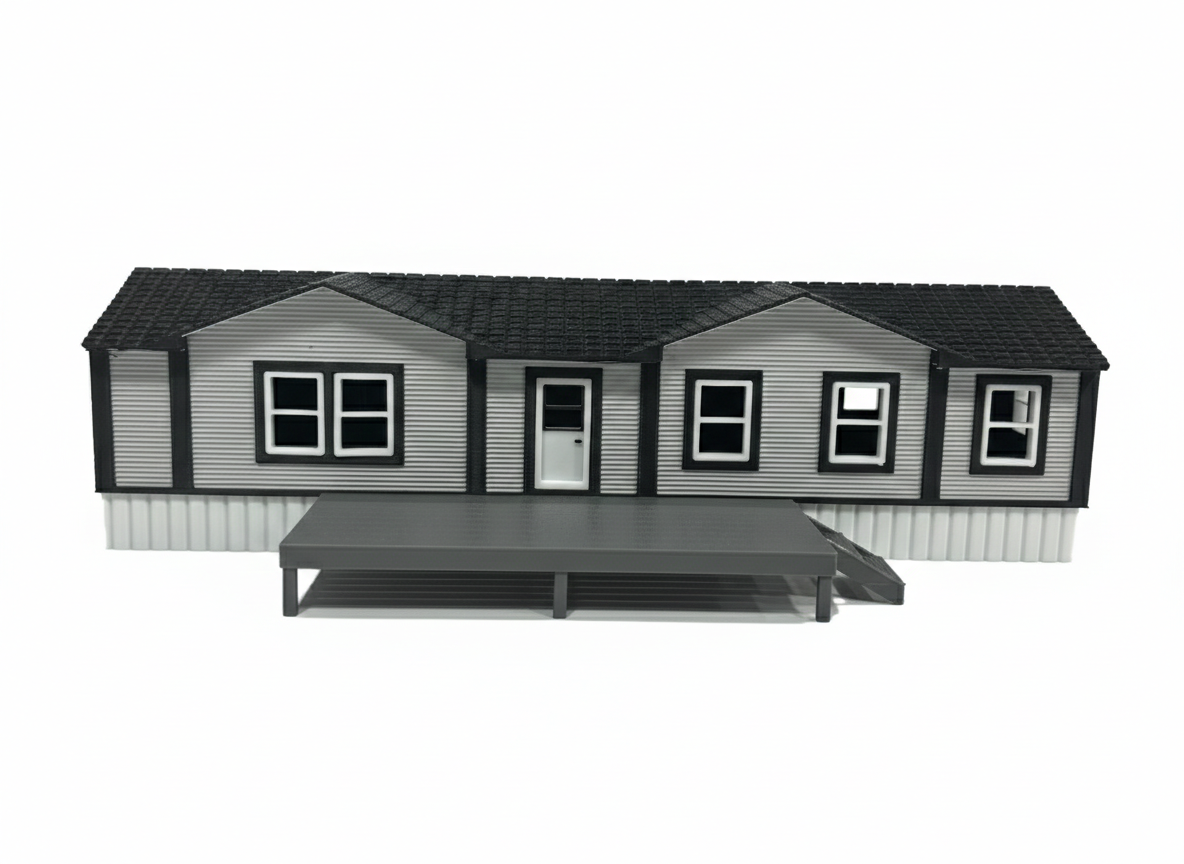 Light Grey Mobile Home