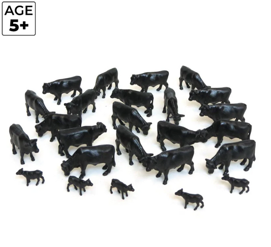 1/64 Black Angus Cows