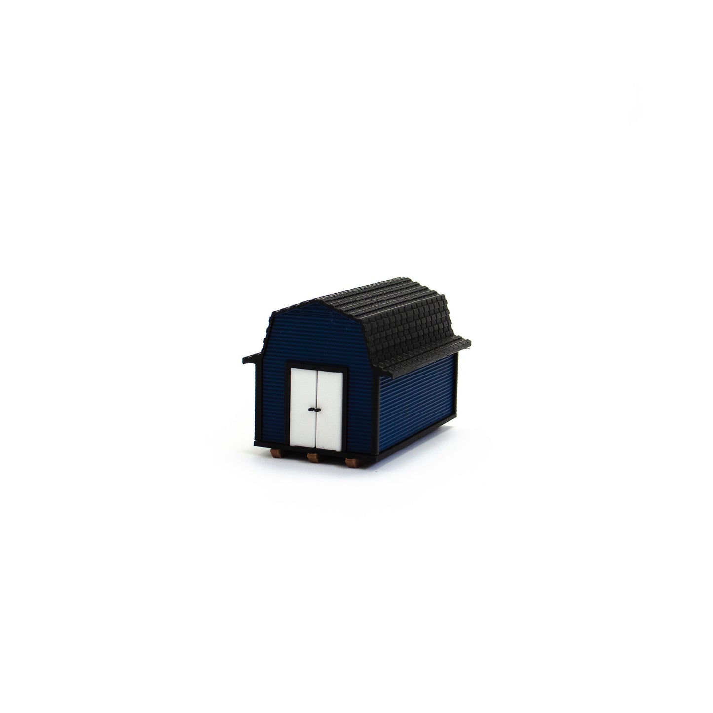 Dark Blue Shed
