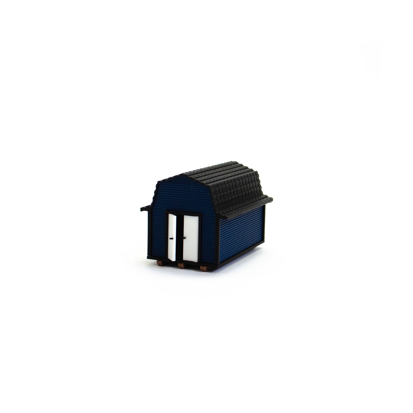 Dark Blue Shed