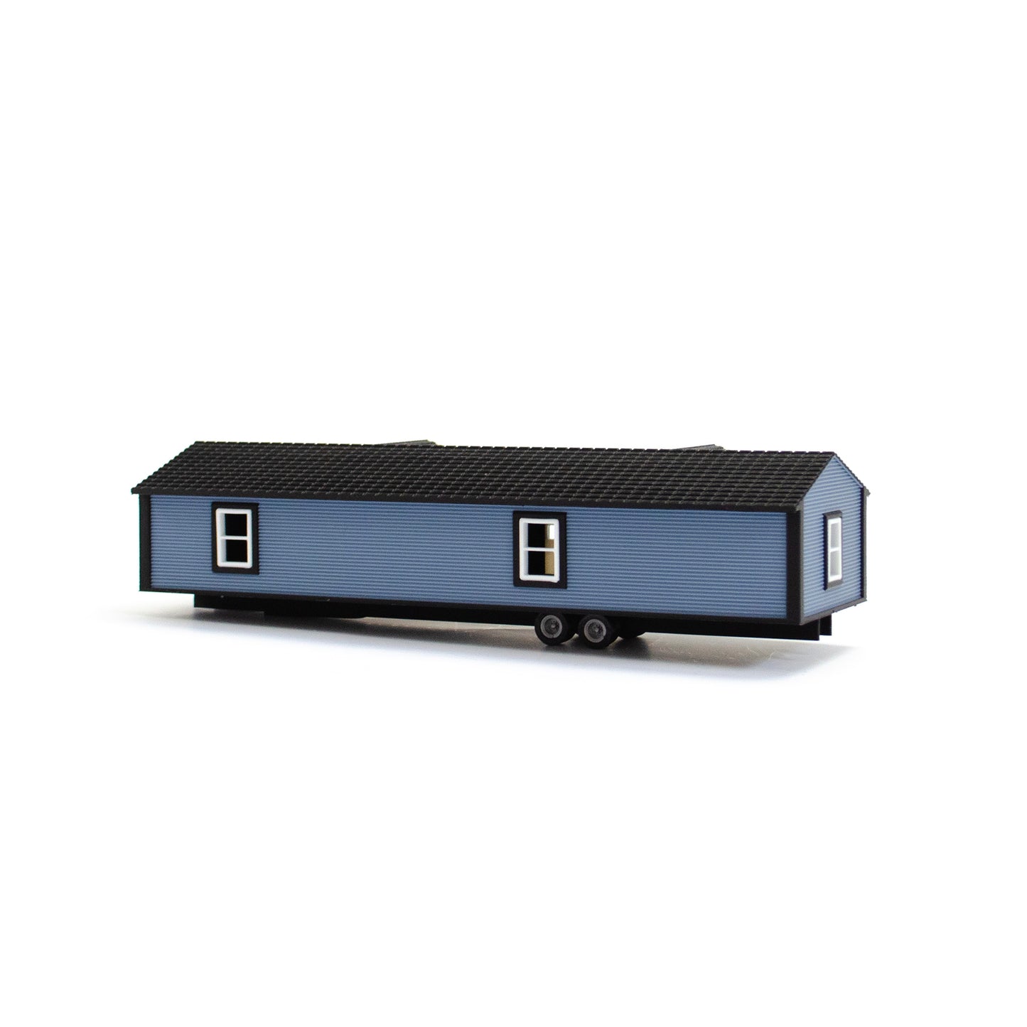 Light Blue Mobile Home