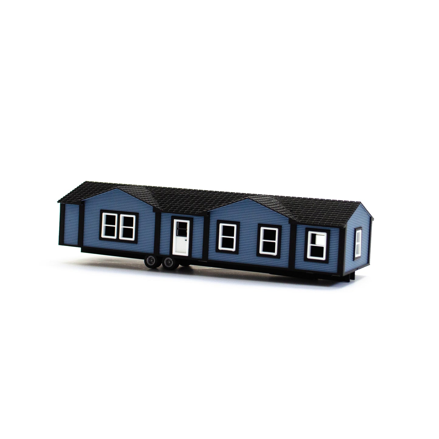 Light Blue Mobile Home