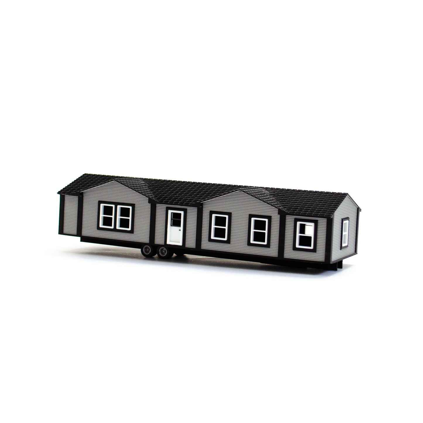 Grey Mobile Home