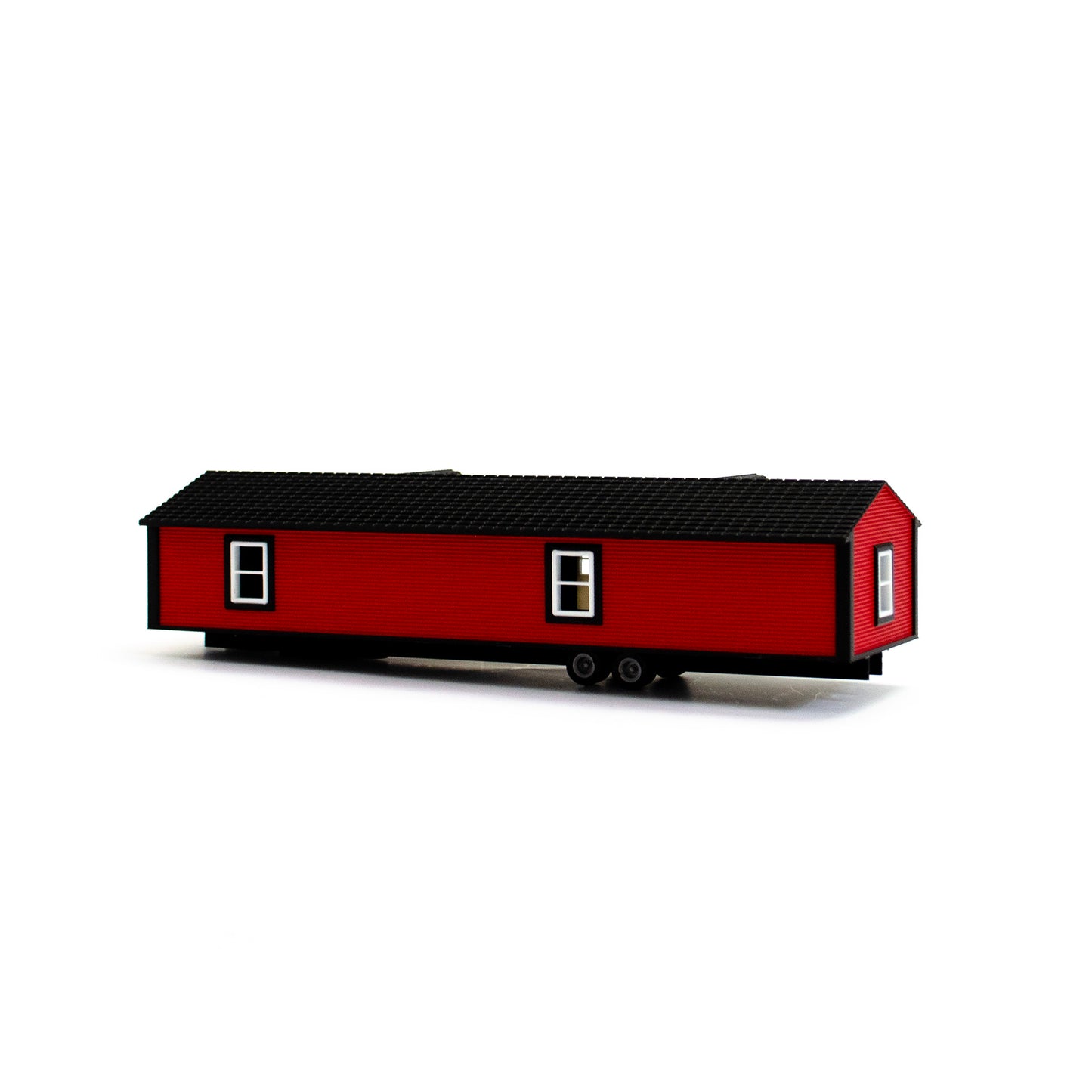 Red Mobile Home