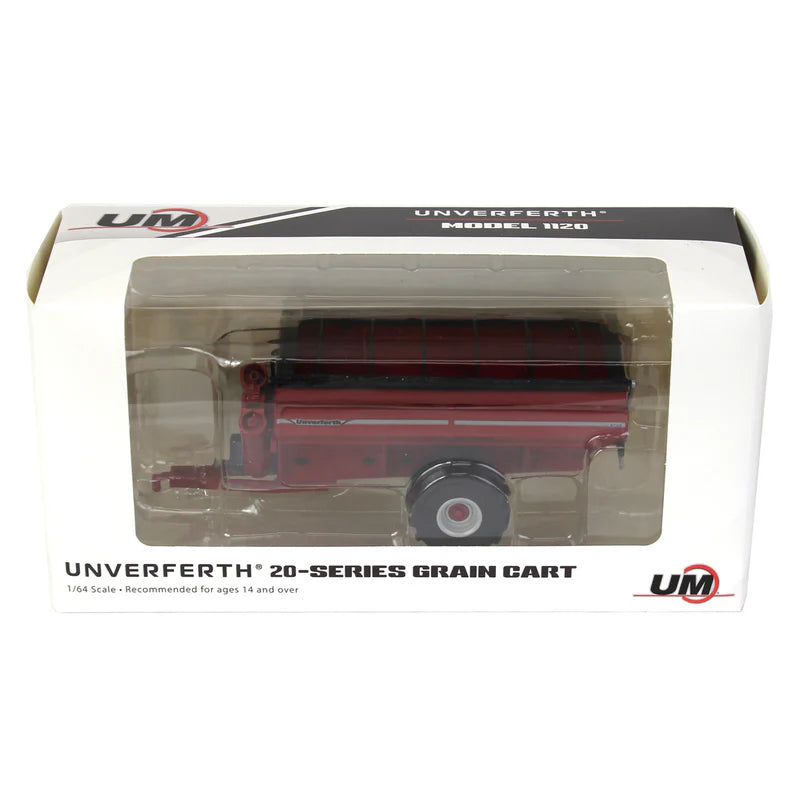 1/64 Unverferth 1120 Grain Cart with Flotation Tires by SpecCast, Red