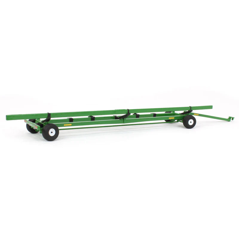 1/64 Unverferth AWS Fieldrunner Header Trailer by SpecCast, Green