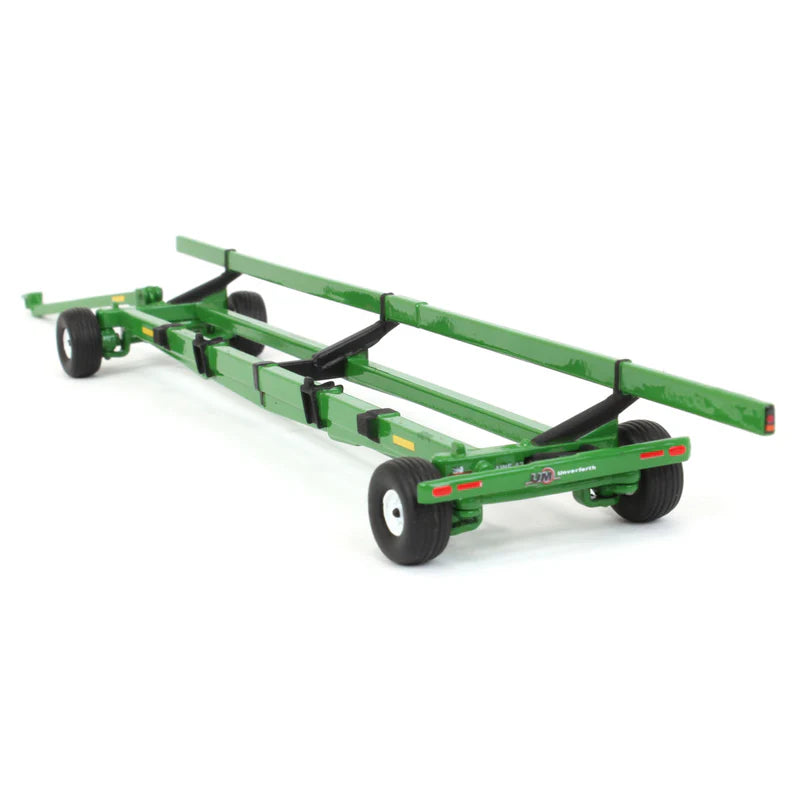 1/64 Unverferth AWS Fieldrunner Header Trailer by SpecCast, Green