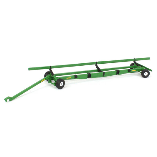 1/64 Unverferth AWS Fieldrunner Header Trailer by SpecCast, Green