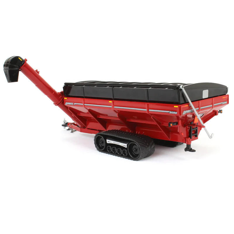 1/64 Brent 2098 Grain Cart with Equalizer Tracks by SpecCast, Red