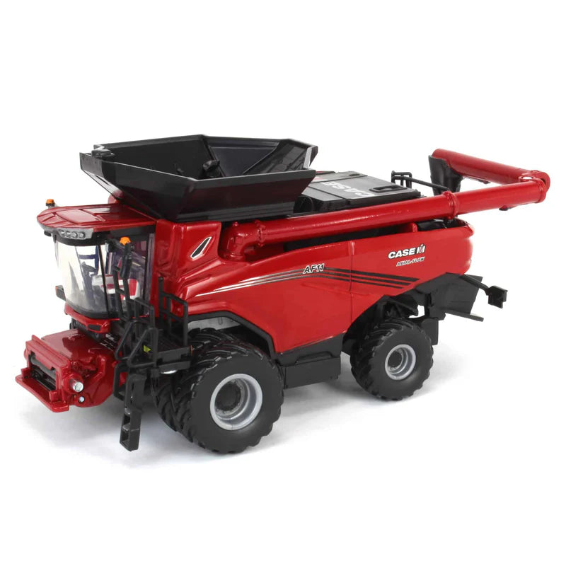 1/64 Case IH Axial-Flow AF11 Combine with Duals, Draper Head & Corn Head, ERTL Prestige Collection