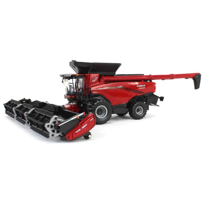 1/64 Case IH Axial-Flow AF11 Combine with Duals, Draper Head & Corn Head, ERTL Prestige Collection
