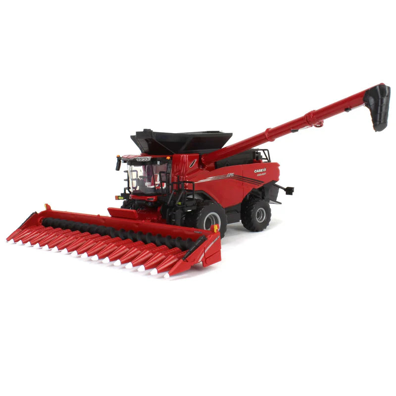 1/64 Case IH Axial-Flow AF11 Combine with Duals, Draper Head & Corn Head, ERTL Prestige Collection