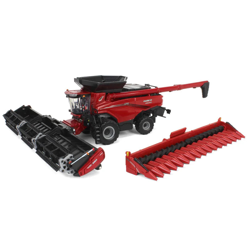 1/64 Case IH Axial-Flow AF11 Combine with Duals, Draper Head & Corn Head, ERTL Prestige Collection