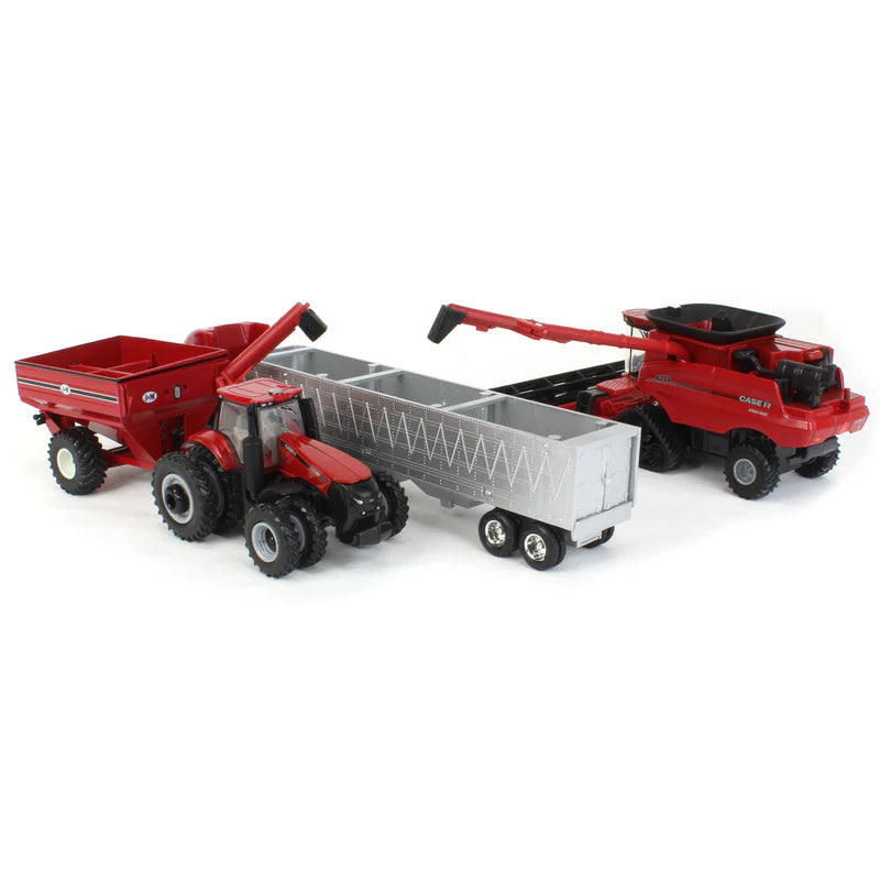 1/64 Case IH 8250 Combine Harvesting Set by ERTL